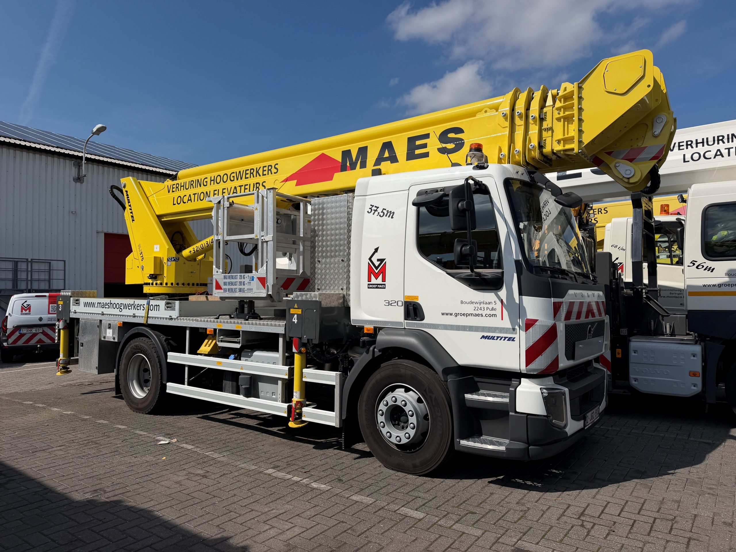 Multitel Hoogwerker op vrachtwagen Hoogwerker 37,5m met PLS