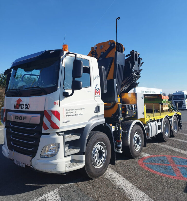 Effer Vrachtwagen met kraan Autolaadkraan 68 t/m