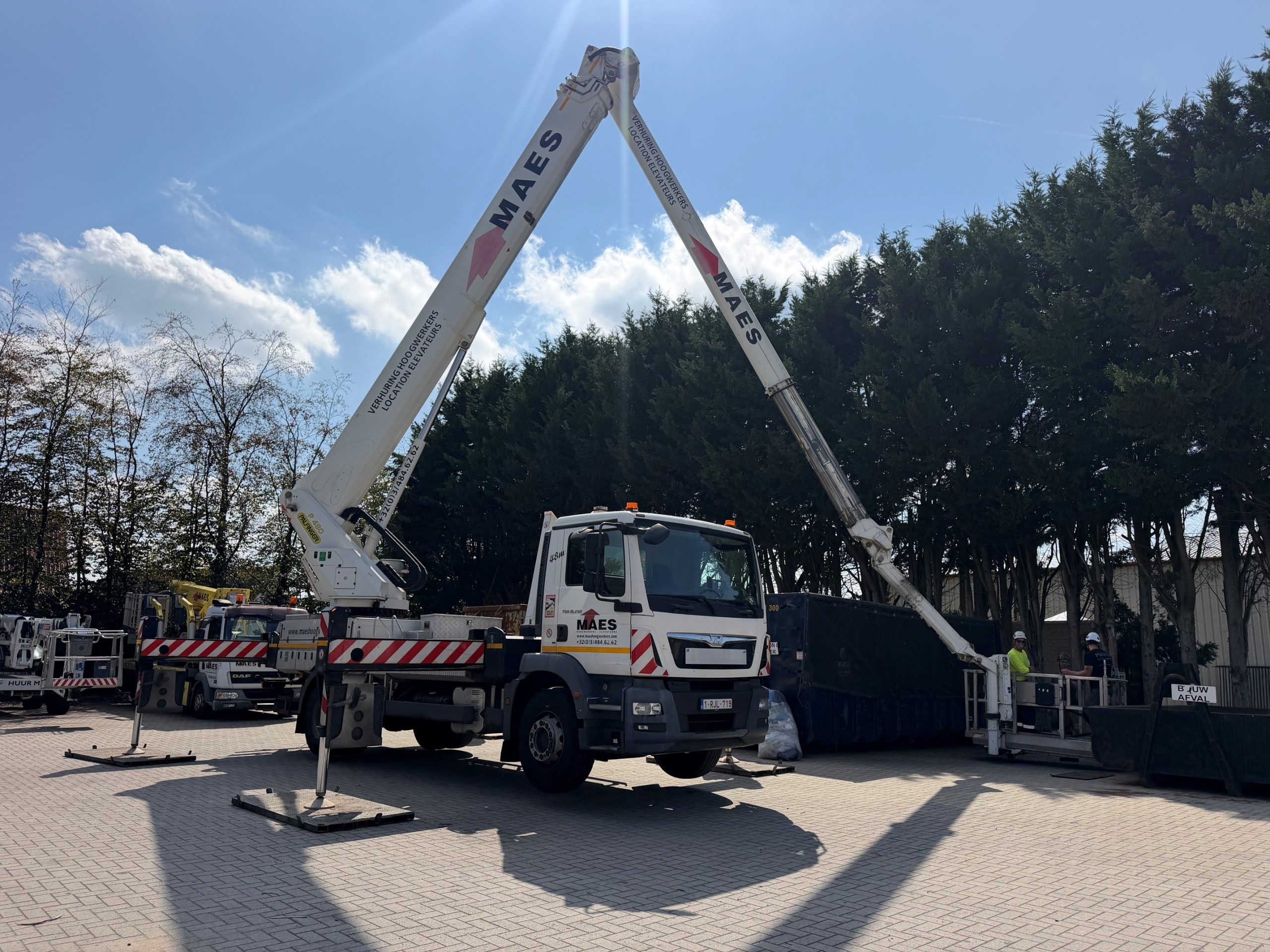 Palfinger Hoogwerker op vrachtwagen Hoogwerker 48m KTV/2 met PLS