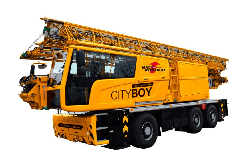 Grue mobile à tour AT3 – 40 m City Boy eDrive